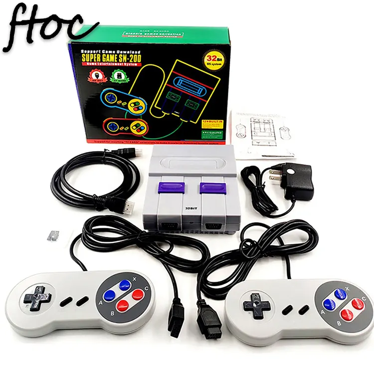 Máy Chơi Game Điện Tử Trên Tv Mini Theo Yêu Cầu, Máy Chơi Game Dành Cho Trẻ Em Với Đầu Ra Hd Dành Cho Snes Hd Classic