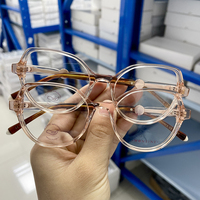 Montures de lunettes de vue en acétate de haute qualité, tendance, pour unisexe, confortables et portables