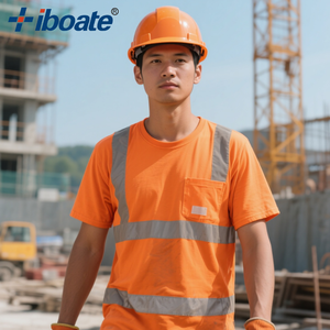 آيبوت قابلة للتخصيص في الهواء الطلق سلامة قصيرة وأكمام طويلة عاكس عالي الوضوح - Product Image 4