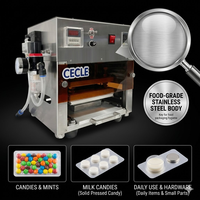 Machine d'emballage sous blister pneumatique de table, scelleuse de blister en Alu PVC pour l'emballage de comprimés, capsules et pilules en petites séries