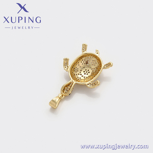 <span class=keywords><strong>Pendant</strong></span> Xuping perhiasan <span class=keywords><strong>Fashion</strong></span> pesona es Keluar 14K emas berlapis trendi grosir tembaga lucu kura-kura liontin - Product Image 5
