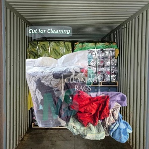 เศษผ้าเช็ดอุตสาหกรรมผ้าคอตตอนใช้ทำความสะอาด - Product Image 1