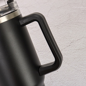 stainless steel 40oz tumbler custom logo <b>with</b> <b>straw</b> vacuum double-wall stainless steel tumbler 40oz - Product Image 5