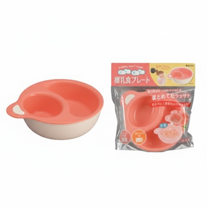 Ciotola per alimenti per bambini rosa Inomata - Product Image 1