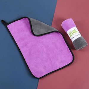 Toalla Promocional Pequeña de Microfibra de 400 g/m², Anti-Rayaduras, de Fibra de Coral, 30x30 cm, para Lavado de Autos - Product Image 3