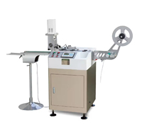 Machine de découpe d'étiquettes à ultrasons en ruban de satin Jingda JC-3080 pour étiquettes d'entretien de lavage de t-shirt, ruban de coton et taffetas de nylon