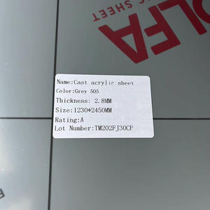 ألواح أكريليك بلاستيكية مصبوبة مقاس 1220×2440 ملم (4×8 قدم) بسماكات 2 ملم و3 ملم و5 ملم و10 ملم من الشركة المصنعة - Product Image 4