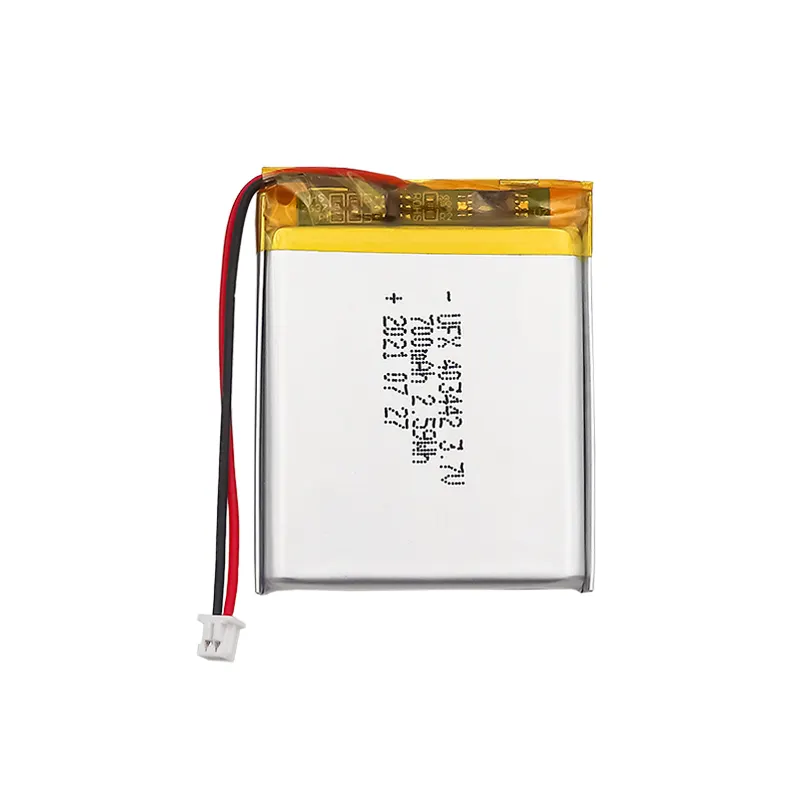 ليثيوم أيون خلية الصانع بالجملة بلوتوث سماعة بطارية UFX 403442 700mAh 3.7V Mini V