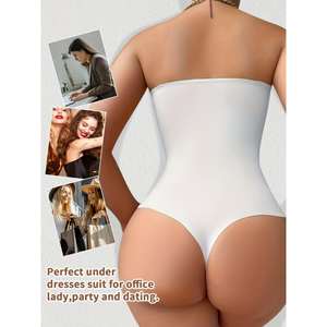 3 pièces de culottes de compression sans couture pour femmes, corset à forte compression, Colombianas Fajas, stock XS, corps entier, soutien-gorge abdominal - Product Image 3