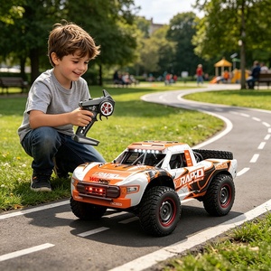 Voiture de course télécommandée WGNRC Q130-<span class=keywords><strong>B</strong></span> à l'échelle 1/14, jouet de course RC haute vitesse 70 km/h, version améliorée, 2,4 GHz, camion de course tout-terrain sportif sans balais - Product Image 5