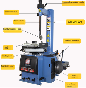 JIASHENGTONG JST F-586 Macchina <span class=keywords><strong>Cambio</strong></span> <span class=keywords><strong>Gomme</strong></span>, Strumento Automatico per Rimozione Pneumatici per Officina e Garage, Attrezzo per Installazione - Product Image 2