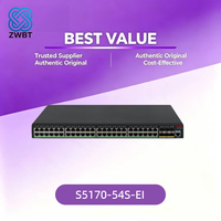 Commutateur Ethernet H3C S5170-54S-EI 1G POE SNMP QoS VLAN 54 ports en stock