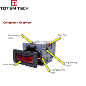 图腾<span class=keywords><strong>ITL</strong></span> NV10USB + 交换机纸币阅读器票据接收器的纸币验证器 - Product Image 4