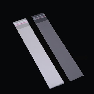 宽2厘米长条自粘透明包装袋OPP自封透明袋用于工艺品包装 - Product Image 1