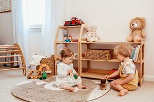 Vente en gros en usine, étagère de rangement personnalisée pour enfants pour garçons, étagères de jouets de salle de jeux, armoire pour enfants - Product Image 3