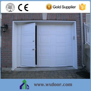 12x12 portes de <span class=keywords><strong>garage</strong></span> coulissantes en acier massif avec télécommande, couleur <span class=keywords><strong>bois</strong></span> - Product Image 3