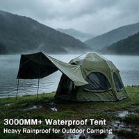 Tente Dôme Gonflable Professionnelle 4,5m en Toile de Coton TC 210g Imperméable pour Glamping Quatre Saisons Résistante aux UV Montage Rapide OEM