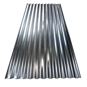 แผ่นเหล็กลูกฟูกชุบสังกะสีสำหรับมุงหลังคาและงานก่อสร้าง หนา 0.45 มม. กว้าง 1000 มม. - Product Image 5