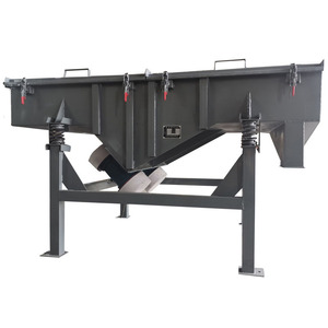 Nueva Máquina Vibradora/Cribadora Lineal Rectangular Industrial ZHONGNUO con Dos Motores de Vibración de Acero Inoxidable para Minerales, Arena y Grava - Product Image 2