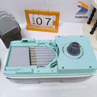 Multifunctionele automatische snijmachine, golvende chips snijder, aardappel, citroen, wortel snijder