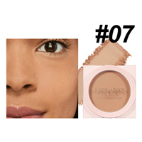 Poudre Compacte Fixatrice Transfrontalière Longue Tenue, Contrôle du Sébum, Fini Mat, Résistante à l'Eau pour Tous Types de Peau
