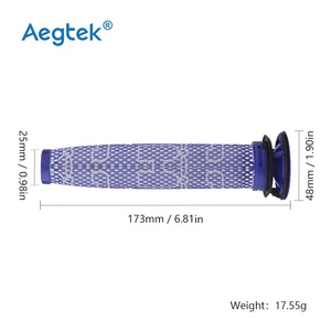 Piezas de repuesto <span class=keywords><strong>V6</strong></span> Post Pre filtros HEPA para Dysons Absolute Motorhead <span class=keywords><strong>aspiradora</strong></span> inalámbrica 965661-01 y 966741-01 - Product Image 5