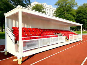 Sistema de Gradas Telescópicas Retráctiles Eléctricas para Gimnasios Interiores, Escuelas y Arenas - Product Image 2