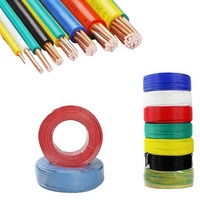 Kabel Listrik 10AWG 2 Konduktor Merah Hitam PVC Paralel Bebas Oksigen Tembaga Berlapis Timah 600V untuk Lampu LED Strip, Penerangan, dan Otomotif