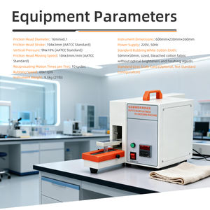 Testador Automático de Resistência à Fricção para Têxteis e Couro, Controle de Qualidade em Laboratório |   Marca ZENROTEST Garantia de 1 Ano AATCC - Product Image 5