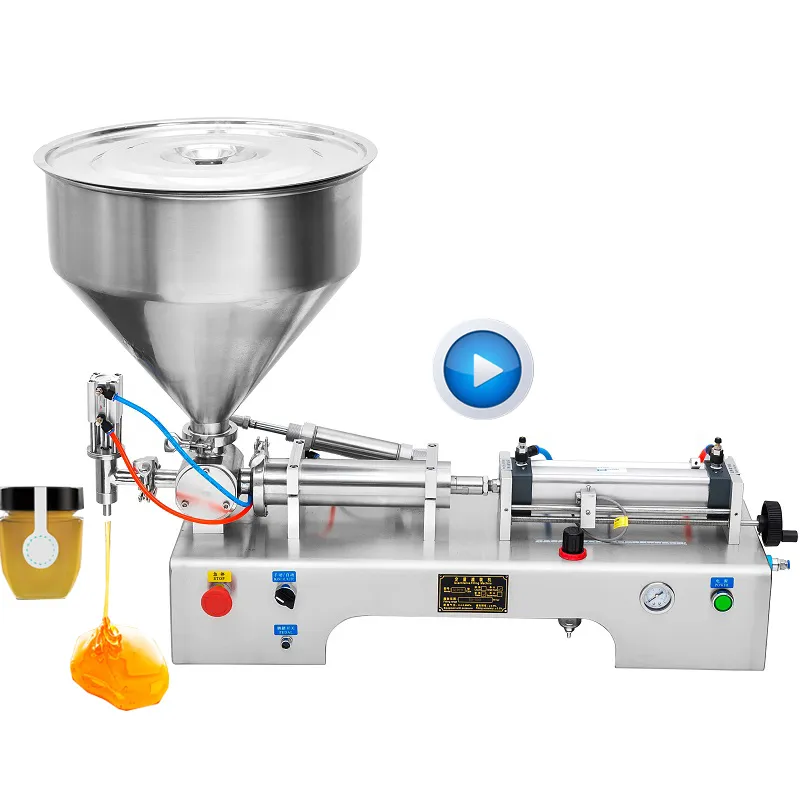 G1WTD Hot selling automatic peanut butter packing machine /pneumatic past filling machine with CE