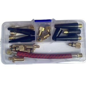 Kit de Tuyaux d'Extension pour Vélo 11 Pièces avec Adaptateur de Buse pour Ballons Gonflables et Vélos – Outil de Valve en Plastique Durable - Product Image 1