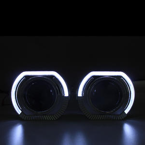 Cache-phare de voiture 3 pouces Bi Led Lens Projector Bracket Led Projector Headlight Decoration Cover Lens Mask - Product Image 5