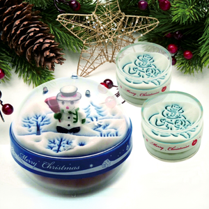 Customized Eco-Friendly Acrylic Christmas Sand <b>Globe</b> Glass Sand Resin Snowman Figure | Personalized Promotional Holiday - Product Image 1