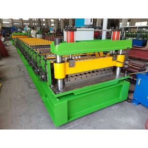 Lámina de Zinc de 800mmm/900mm de ancho, lámina de techo de Metal, máquina de fabricación de rollos de hierro corrugado - Product Image 1