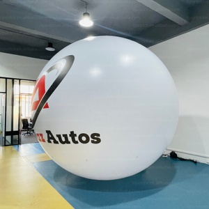 Pallone Pubblicitario Gonfiabile Gigante da 4m Riempito di Elio, <span class=keywords><strong>Sfera</strong></span> Galleggiante Personalizzabile con Logo per Promozione/Esposizione Concessionari <span class=keywords><strong>Auto</strong></span> - Product Image 3