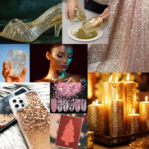 Xucai Umweltfreundlicher Chunky Glitter Abziehbarer Kleber Lösungsmittelbeständiges <span class=keywords><strong>PET</strong></span> für Festliche Weihnachtsdekorationen Werbeartikel - Product Image 6