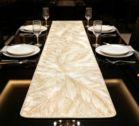 Vente directe d'usine TUOTU, tapis de sol écologique, classique, luxueux, vintage européen, antidérapant, séchage rapide, facile à nettoyer, résistant à la chaleur, 33*91cm, PVC