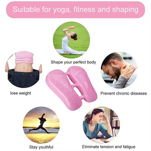Mesin pijakan tiup Mini, alat latihan Fitness rumah pijakan seimbang latihan loncatan - Product Image 5