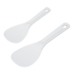Cuchara para arroz, utensilio de cocina blanco resistente al calor, antiadherente, de calidad alimentaria - Product Image 5