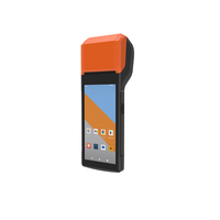 Machine de paiement de terminal de point de vente portable NFC Android 14 à écran tactile de 5.5 pouces avec imprimante thermique de 58mm