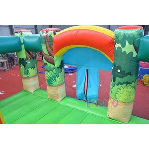 <span class=keywords><strong>Tobogán</strong></span> Inflable Comercial Personalizado de PVC con Temática de Zoológico para Niños, Combo de Casa de Brinco con <span class=keywords><strong>Tobogán</strong></span> en Venta con Soplador - Product Image 6