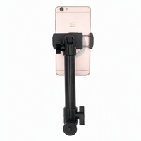 Support de téléphone portable flexible et réglable en alliage d'aluminium, bras long usiné CNC, avec filetage pour rotule de 20 mm et vis de 14 pouces, fixation par clip portable pour bateau