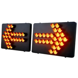 12V 앰버 Led 화살표 보드 방향 교통 고문 깜박이는 빛