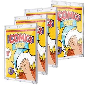 Support d'affichage en acrylique personnalisé avec support magnétique, protection UV transparente, pour collection de mangas, support d'affichage pour la maison ou le bureau - Product Image 1