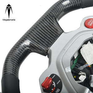 High Quality Black Steering Wheel for Ferrari 458 F430 <strong>488</strong> 812 Carbon Fiber Steering Wheel - Product Image 3