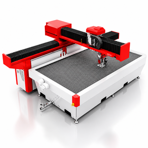High Pressure Intensifier Pump Robust-Built 5 Axis AC Tilting Head Waterjet <b>Cutting</b> <b>Machine</b> for Marble Processing - Product Image 1