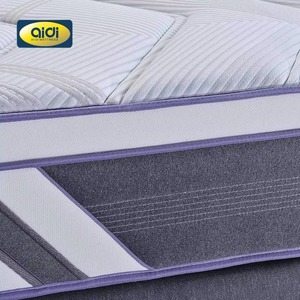Colchón de Espuma Viscoelástica Euro Top de Alta Calidad AI DI, Doble Confort, Refrigerante, con Resortes Bonnell, en Oferta - Product Image 3