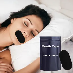HLK individuelle Verpackung Schlafstreifen besser schlafen nasenatem Baumwolle Anti-Schnarren trockenes Mundband für schlafen schnarren