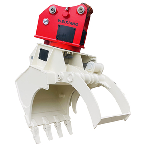 Poignée hydraulique rotative avec seau <span class=keywords><strong>de</strong></span> pince <span class=keywords><strong>de</strong></span> <span class=keywords><strong>pouce</strong></span> <span class=keywords><strong>de</strong></span> <span class=keywords><strong>coupe</strong></span> pour pelle <span class=keywords><strong>de</strong></span> 4 à 6 tonnes - Product Image 1