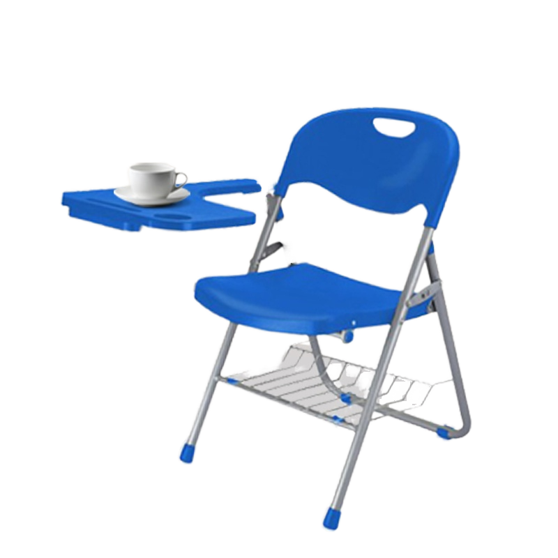 Modern Plastic Training Chair Writing Board for News Staff Conference Foldable for School Field Activities Hall Use Factory